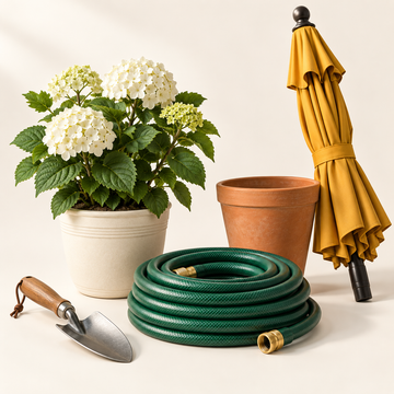 Outdoor & Garden collection studio illustration