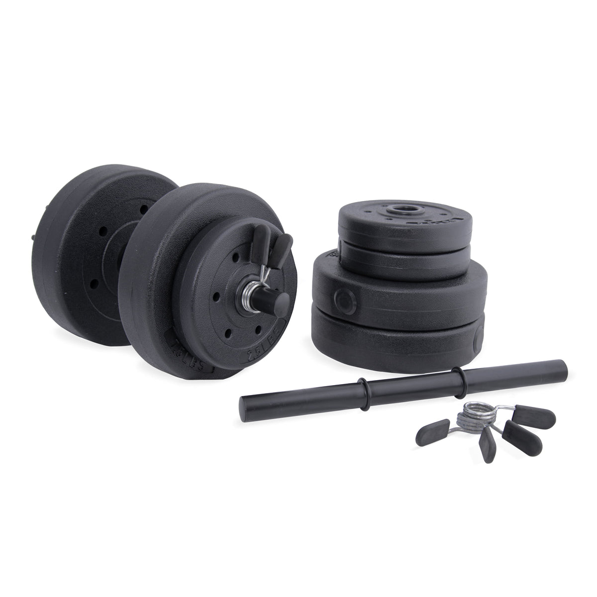 CAP Barbell 40lb Vinyl Dumbbell, Pair