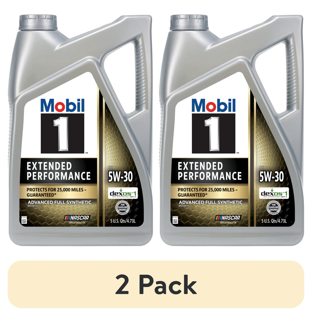 Mobil 1 Extended Performance Full Synthetic Motor Oil 5W-30, 5 Quart