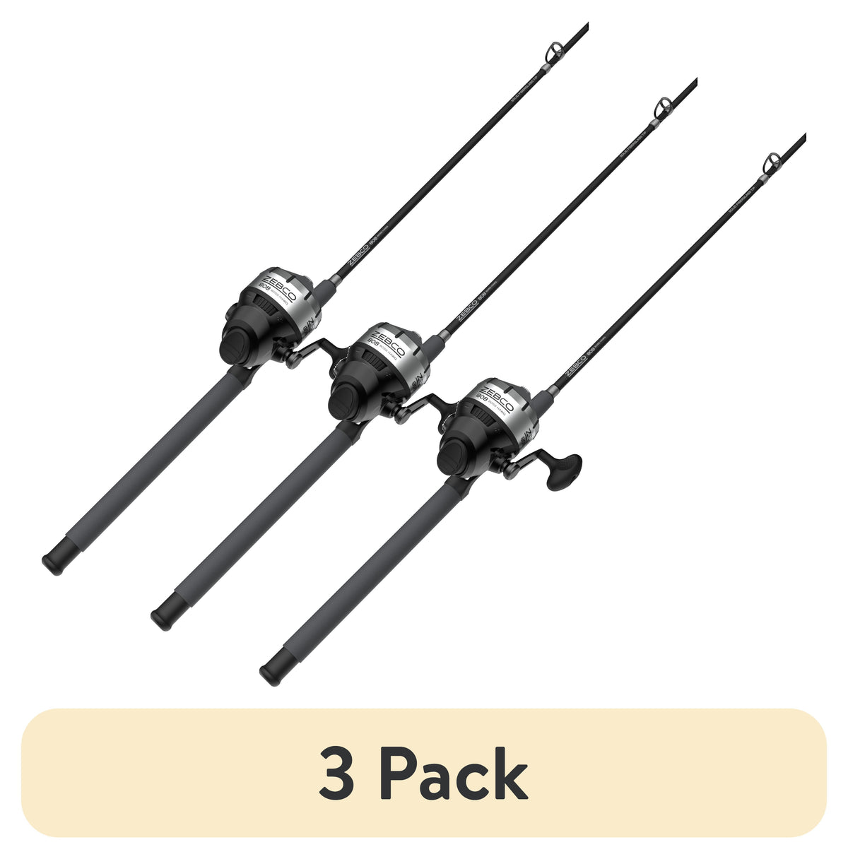 Zebco 808 Boss Hawg Spincast Reel and Fiberglass Fishing Rod Combo, 7ft. 2-piece