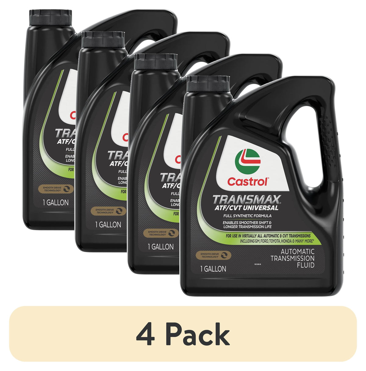 (2 pack) Castrol Transmax ATF/CVT Universal Automatic Transmission Fluid, 1 Gallon