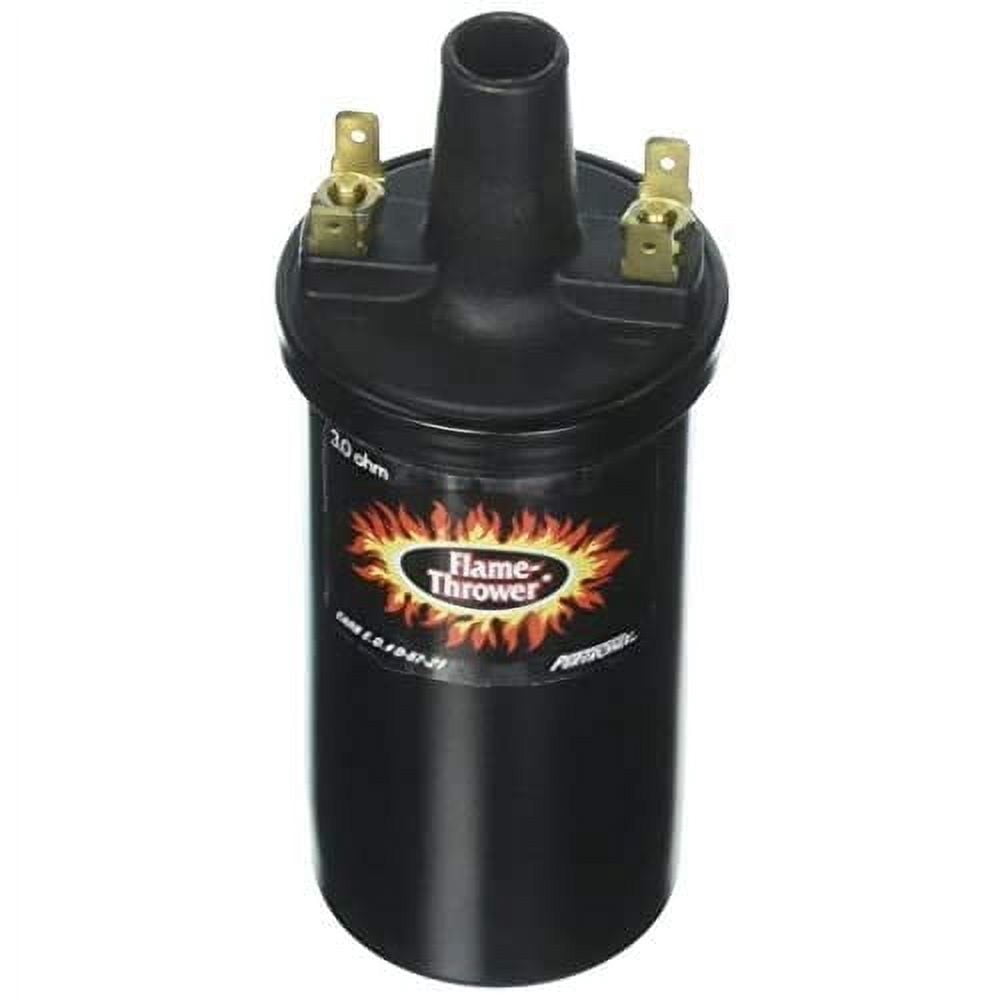 Pertronix Black Oil Filled 40,000V Flame Thrower III Ignition Coil P/N 40511
