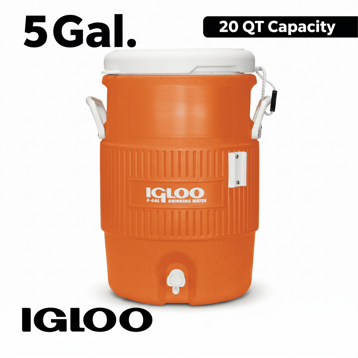 Igloo 5 Gallon Heavy-Duty beverage Jug, Red White and Blue