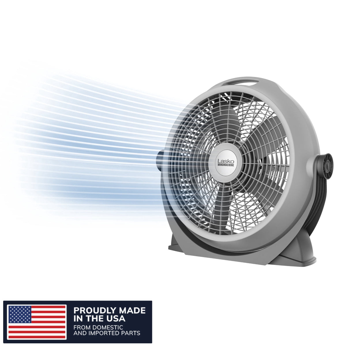 Lasko Wind Machine 20" 3-Speed Pivoting Head Air Circulator Fan A20305