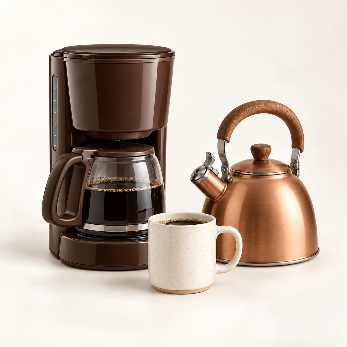 Coffee & Tea collection studio illustration