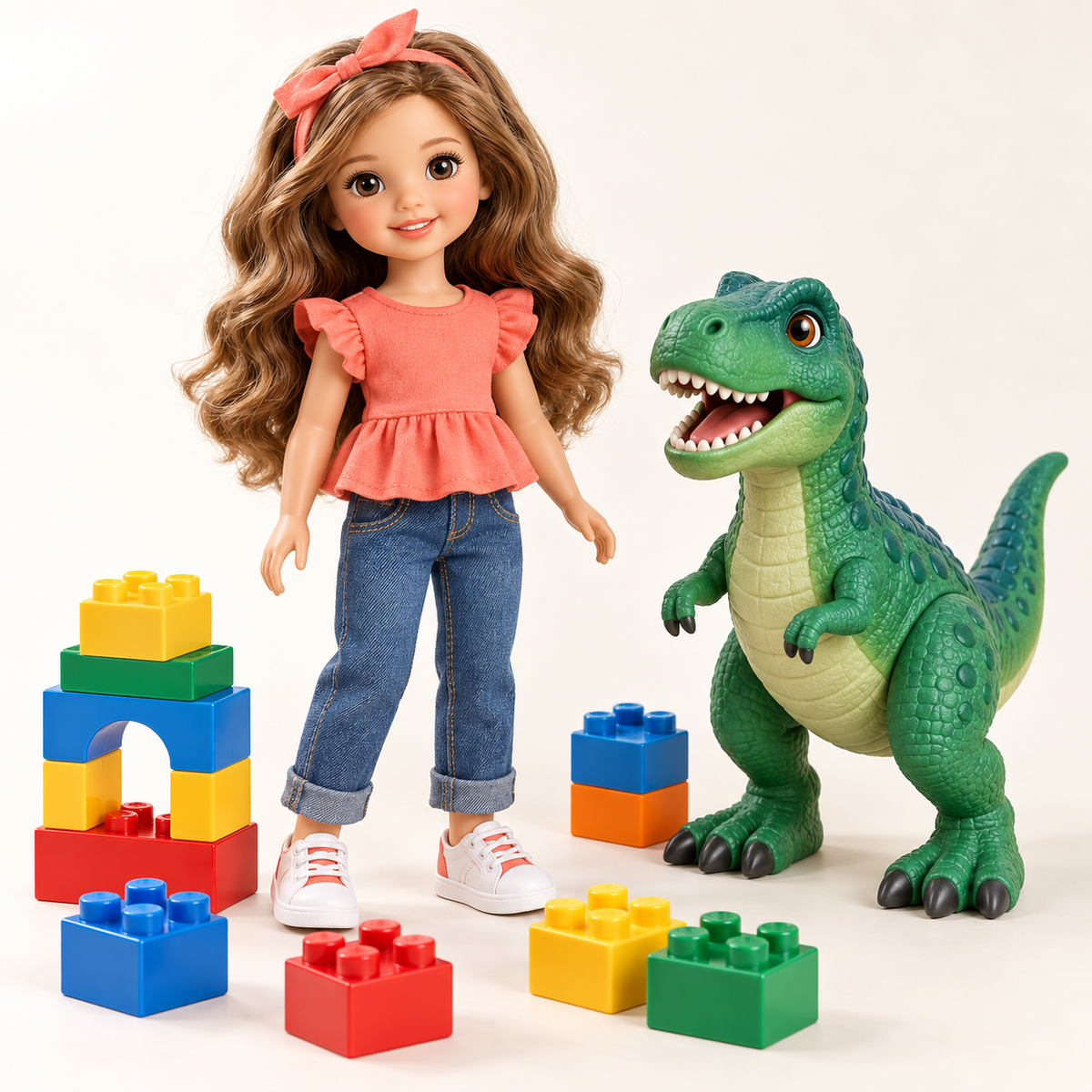 Dolls, Figures & Playsets collection studio illustration