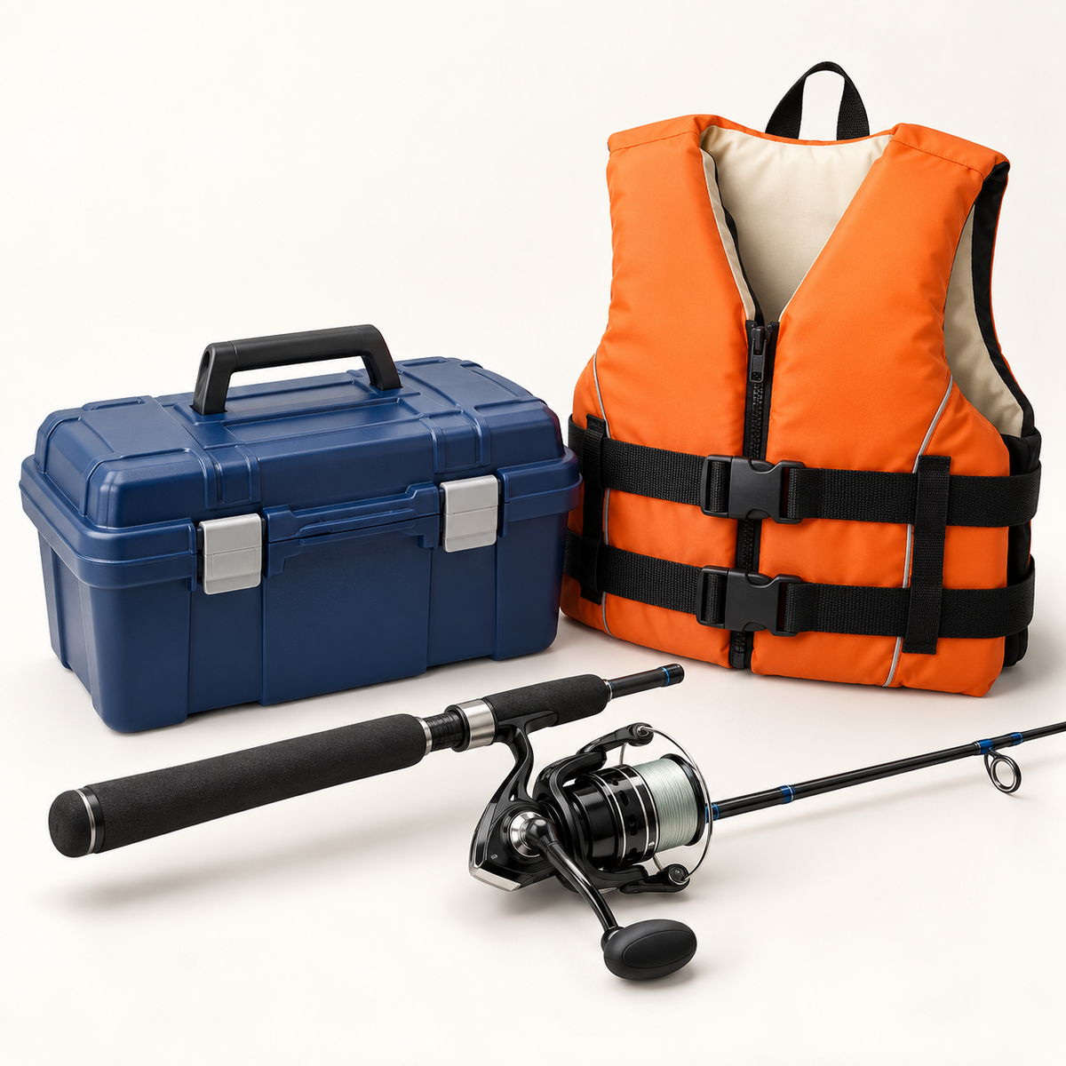 Fishing & Boating collection studio illustration