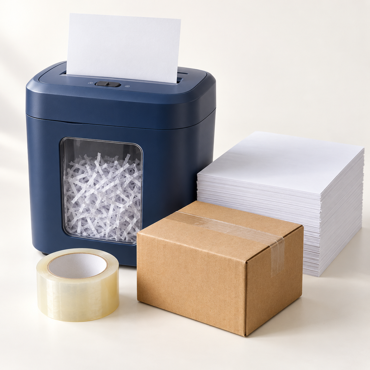 Office & Shipping Supplies collection studio illustration