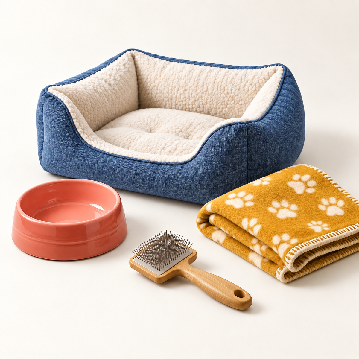 Pet Care & Accessories collection studio illustration