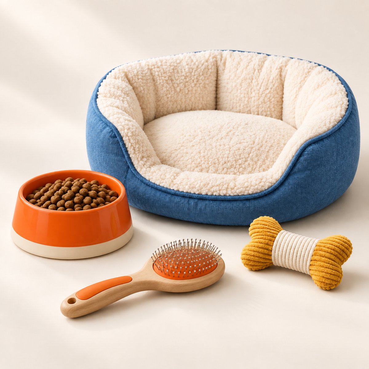 Pet Supplies collection studio illustration