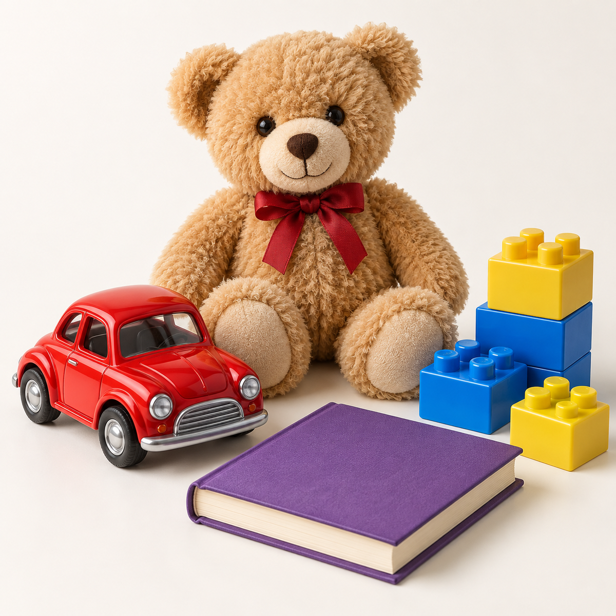 Toys & Entertainment collection studio illustration