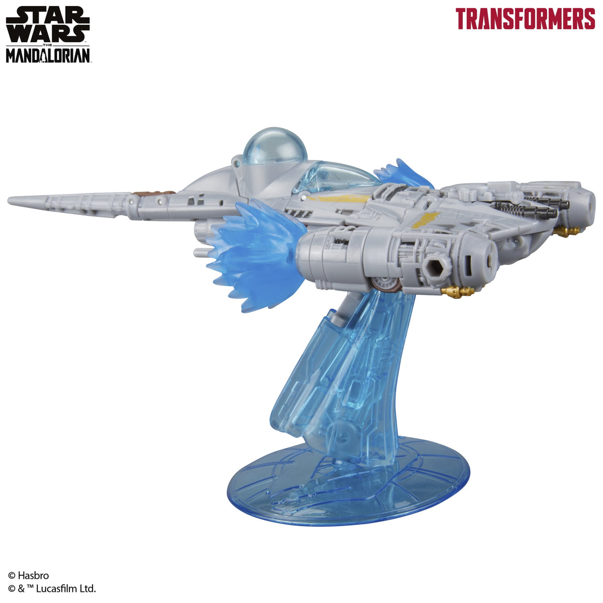 Transformers Collaborative Star Wars: The Mandalorian™ N-1 Starfighter, 7.5” Action Figure, 8+