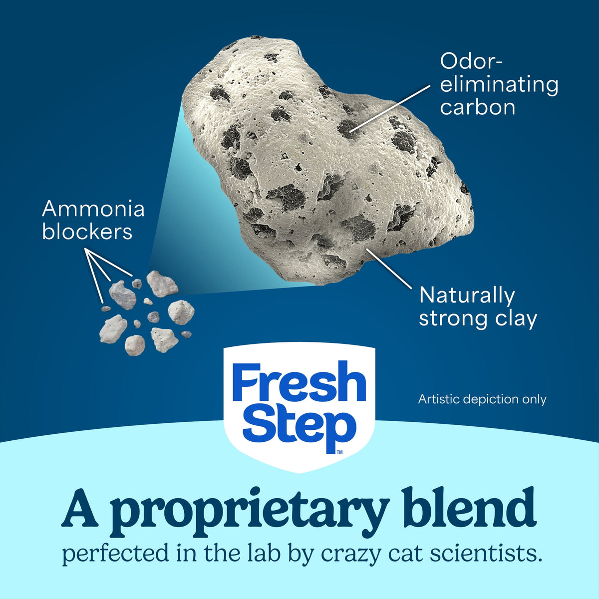 Fresh Step Extreme Clump Multi-Cat Clumping Cat Litter, Febreze Freshness Scent, 38 lb, Easy Pour Pouches (4 Pack)