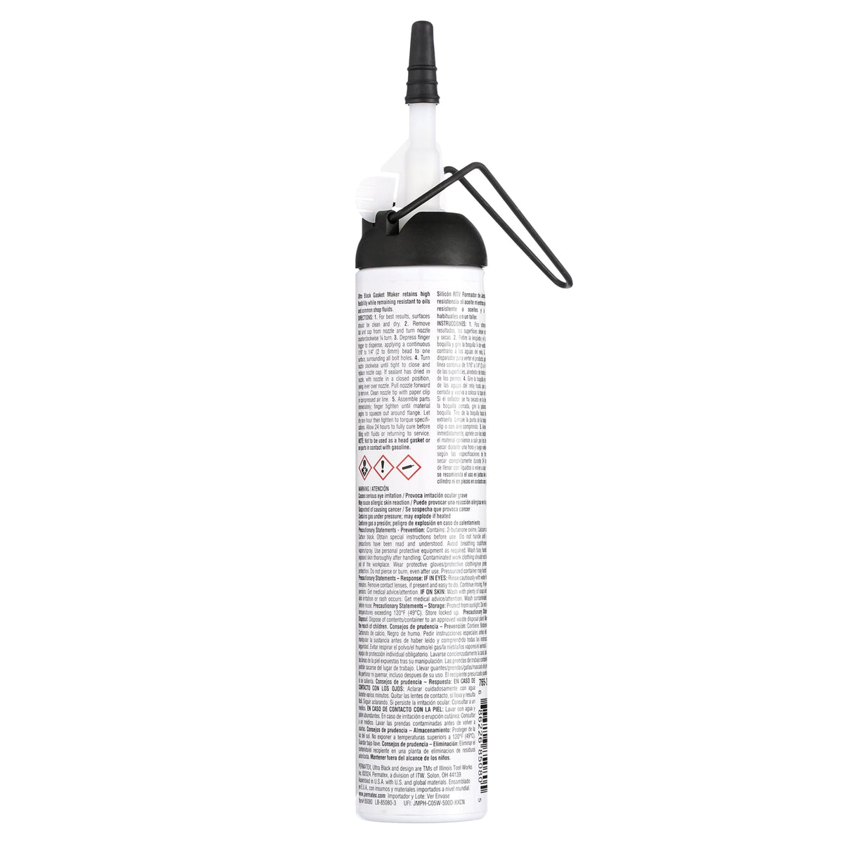 Permatex Ultra Black® Maximum Oil Resistance RTV Silicone Gasket Maker 9.5 oz - 85080
