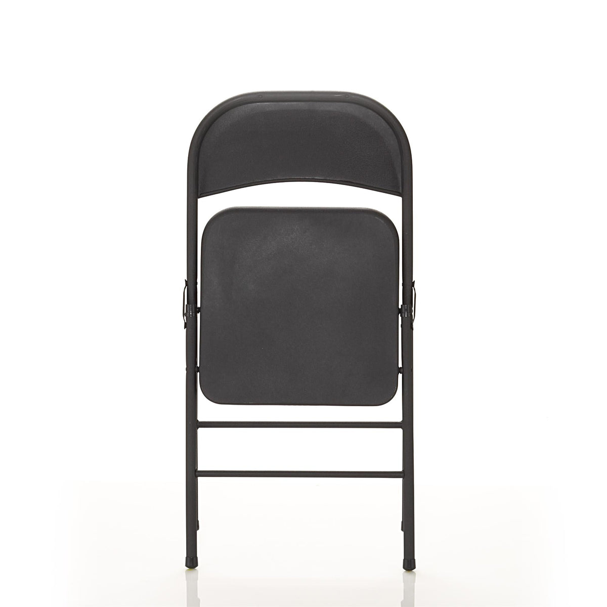 Mainstays Steel Folding Chair, Black, Set of 4