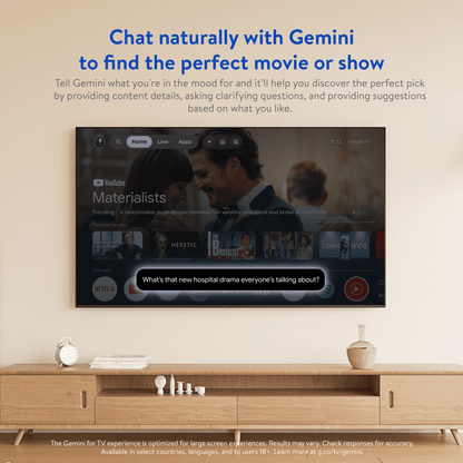 onn 4K Streaming Device, Google TV with Gemini (NEW 2026 Model) - Fast Streaming, Ultra HD, 8GB Storage, 2GB RAM, Remote With Voice Control - U.S. Compatible only