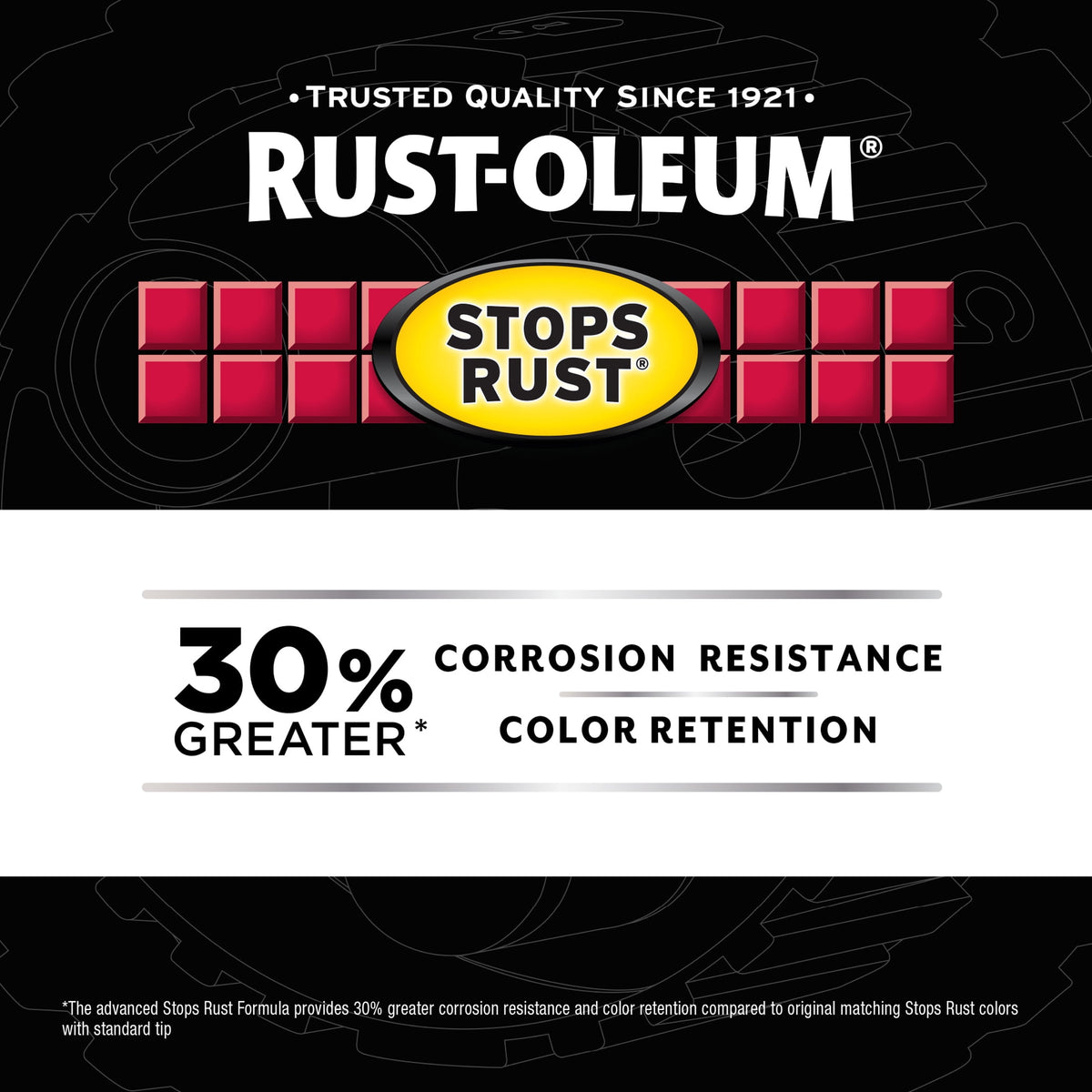 (6 pack) Dark Brown, Rust-Oleum Stops Rust Custom Sprays 5 in 1 Satin Spray Paint-376873, 12 oz