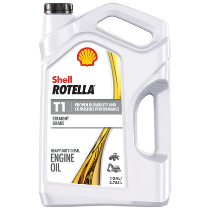 (2 pack) Shell Rotella T1 30 Diesel Engine Oil, 1 Gallon