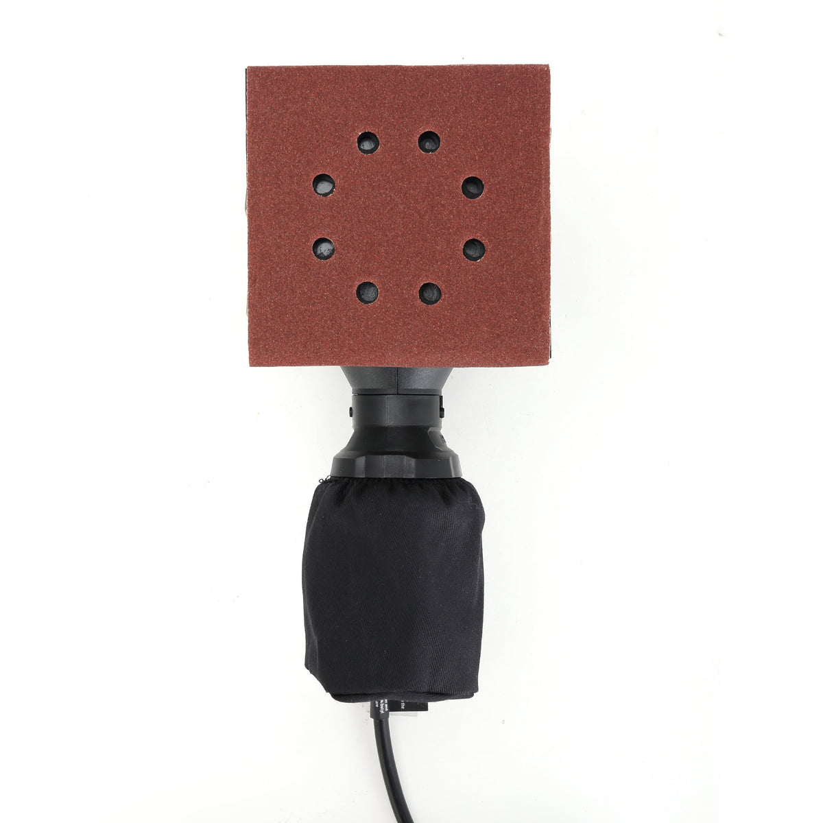 Hyper Tough 2 Amp Corded 1/4-Sheet Palm Sander with Dust Bag, Vacuum Hose Adapter, Punch Plate & 3 Sanding Sheets