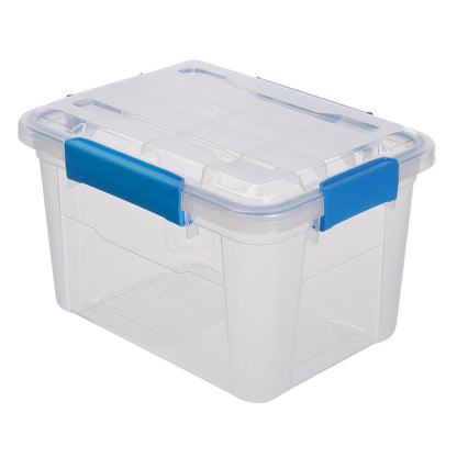 6 Pack - Ezy Storage Waterproof 4.7Gal/19Qt/18L Storage Box IP67