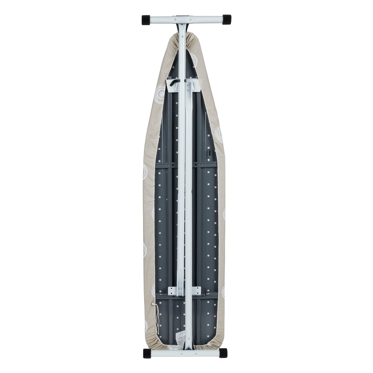 Mainstays T-Leg Ironing Board, 53 in x 14 in, Adjustable Height, Steel Frame, Cotton Cover