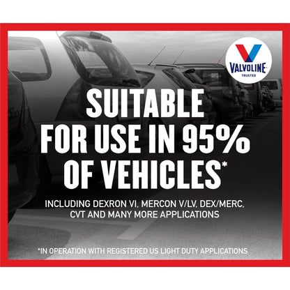 (5 pack) Valvoline MaxLife Multi-Vehicle Full Synthetic Automatic Transmission Fluid 1 QT