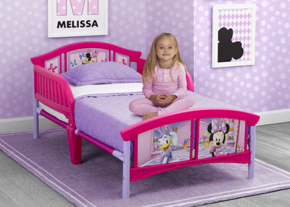 Delta Children Disney Minnie Mouse Plastic Toddler Bed, Pink