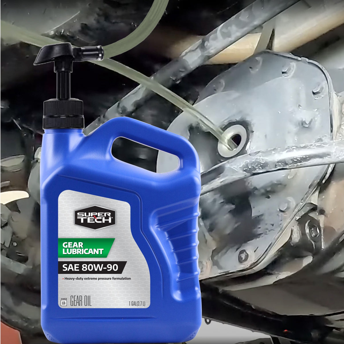 Super Tech SAE 80W-90 Multi-Purpose Gear Oil, 1 Gallon