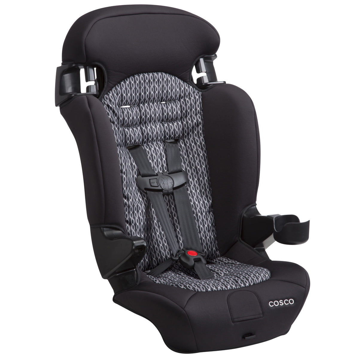 Cosco Kids Finale 2-in-1 Toddler Booster Car Seat, Braided Twine II, Harness Booster Car Seat