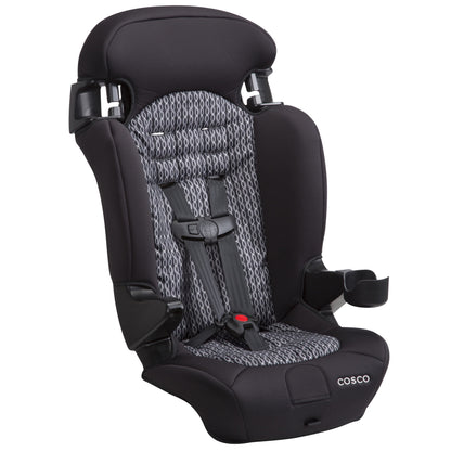Cosco Kids Finale 2-in-1 Toddler Booster Car Seat, Braided Twine II, Harness Booster Car Seat