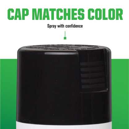 (6 pack) Black, Rust-Oleum Specialty Farm & Implement Gloss Spray Paint-280123, 12 oz