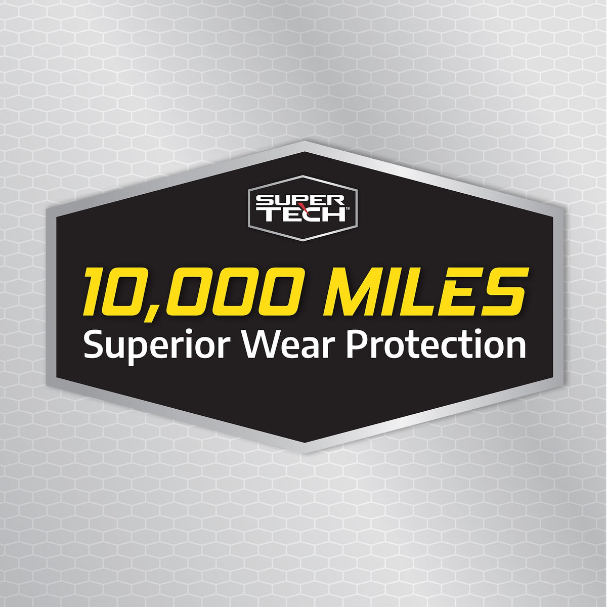 (2 pack) Super Tech High Mileage Full Synthetic SAE 10W-30 Motor Oil, 5 Quarts