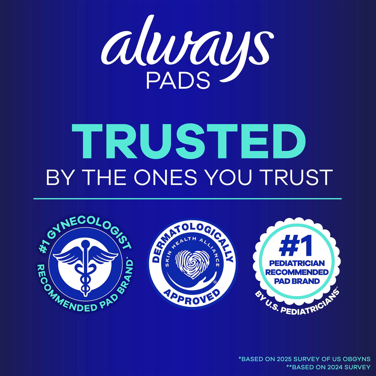 (6 pack) Always Maxi Pads without Wings, Size 4, Overnight Absorbency, 28 count