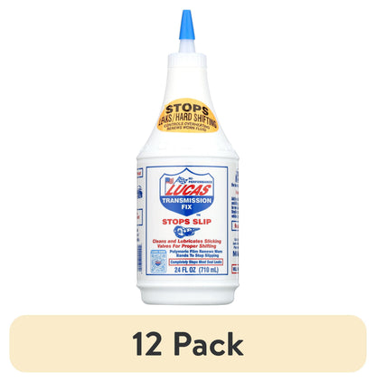 (2 pack) Lucas 10009 Transmission Fix Automotive Performance Additive 24 Ounce - Stops Transmission Slips