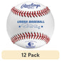 Rawlings | Official League CROLB Practice Youth Baseballs | 10U | Bucket | 12 Count