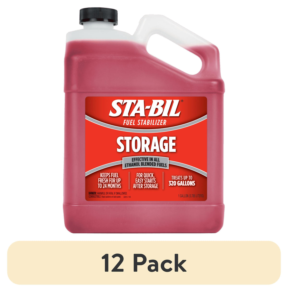 STA-BIL Storage Fuel Stabilizer Keeps Fuel Fresh, 1 Gallon