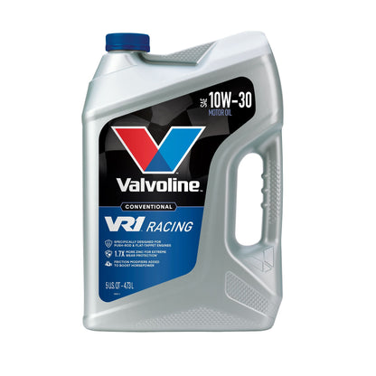 (2 pack) Valvoline VR1 Racing 10W-30 Motor Oil 5 QT