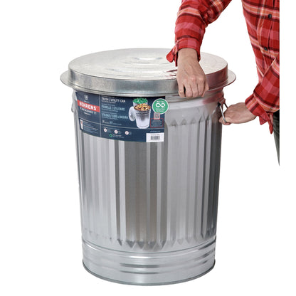Behrens 31-Gallon Steel Trash Can