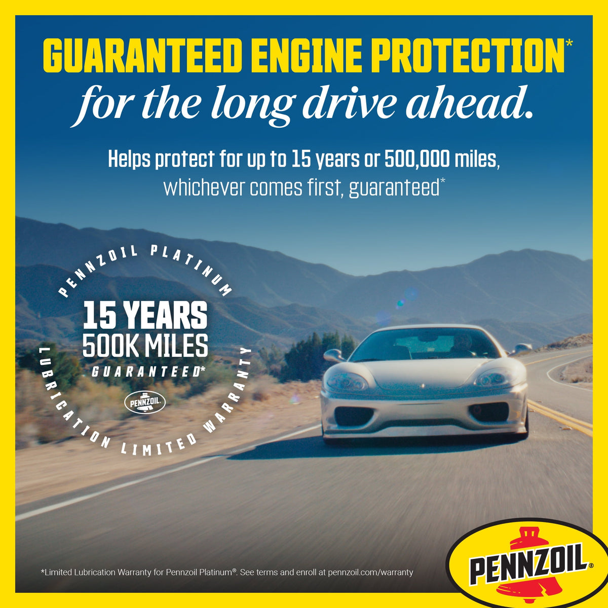 (2 pack) Pennzoil Platinum Full Synthetic 5W-20 Motor Oil, 5-Quart