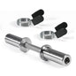 (2 pack) CAP Barbell 16in Single Olympic Dumbbell Handle