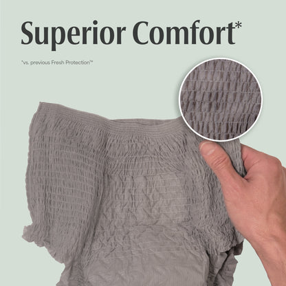Depend Fresh Protection Incontinence Underwear for Men, Adult Diapers, XXL (44 Count)