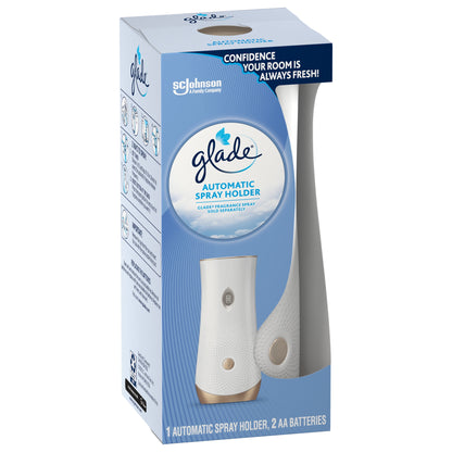 (4 pack) Glade Automatic Spray Holder, Battery-Operated Air Freshener, 10.2 oz