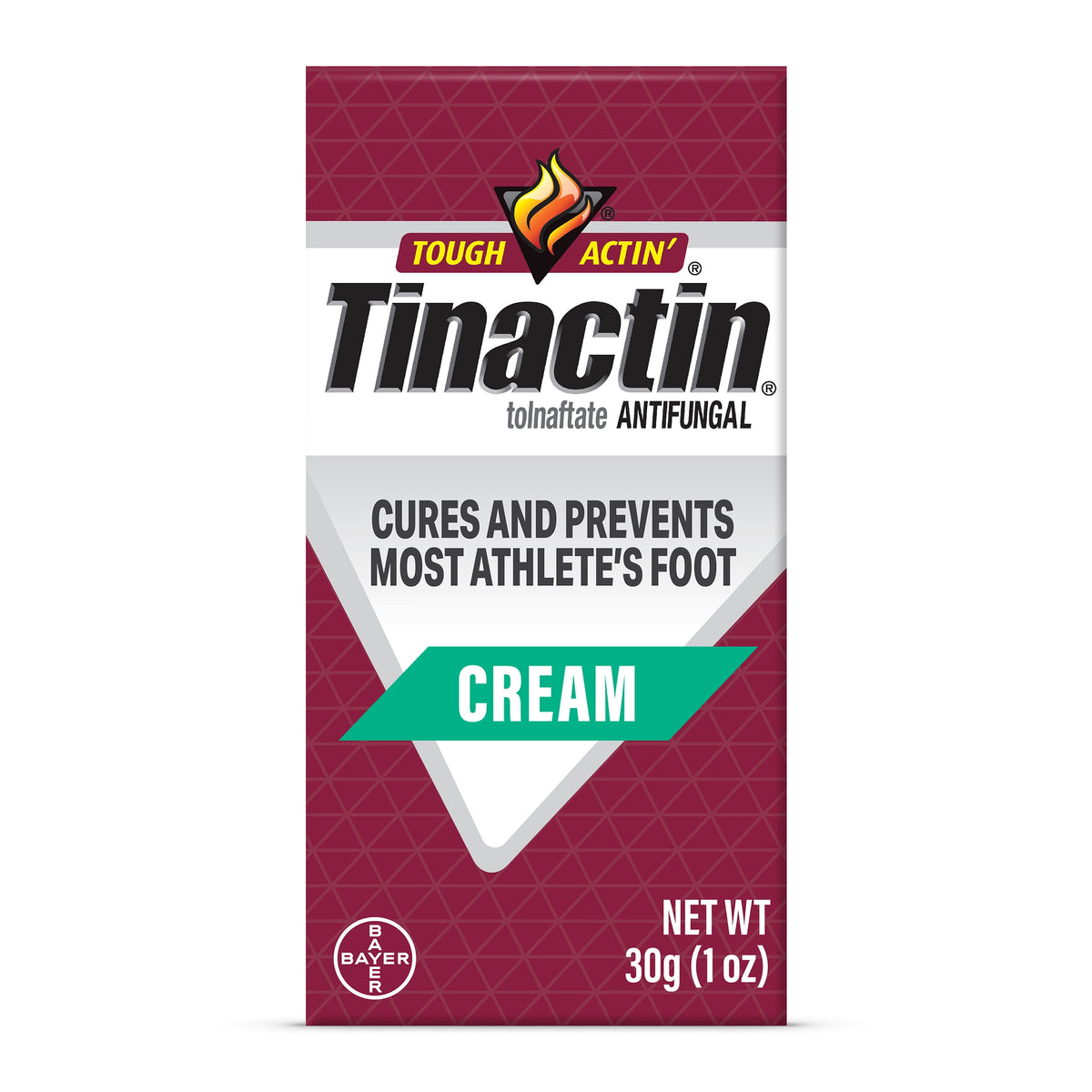 (3 pack) Tinactin Tolnaftate Athlete's Foot Treatment Antifungal Cream, 30G Tube