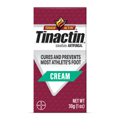 (3 pack) Tinactin Tolnaftate Athlete's Foot Treatment Antifungal Cream, 30G Tube