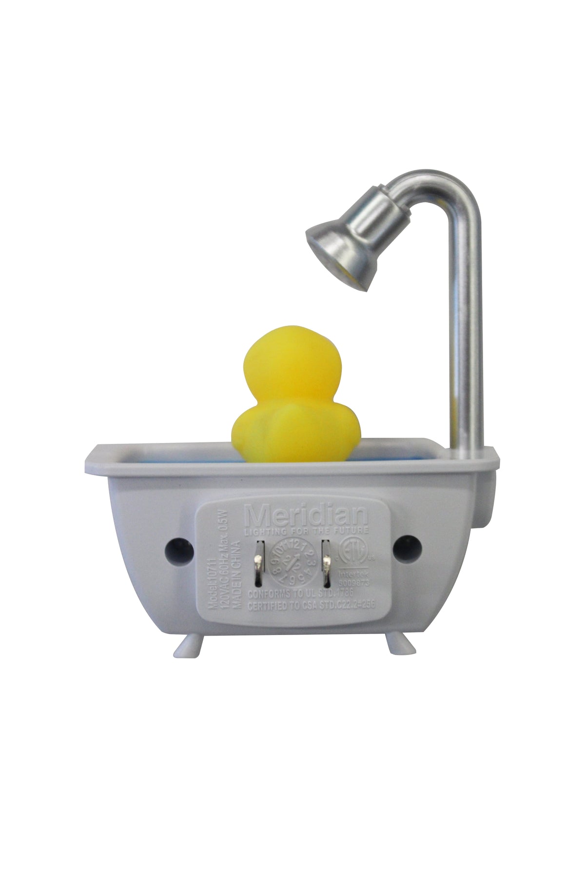 (4 pack) Meridian LED Duck in a Tub Automatic Night Light, 1 pack, 3.38in by 3.38in