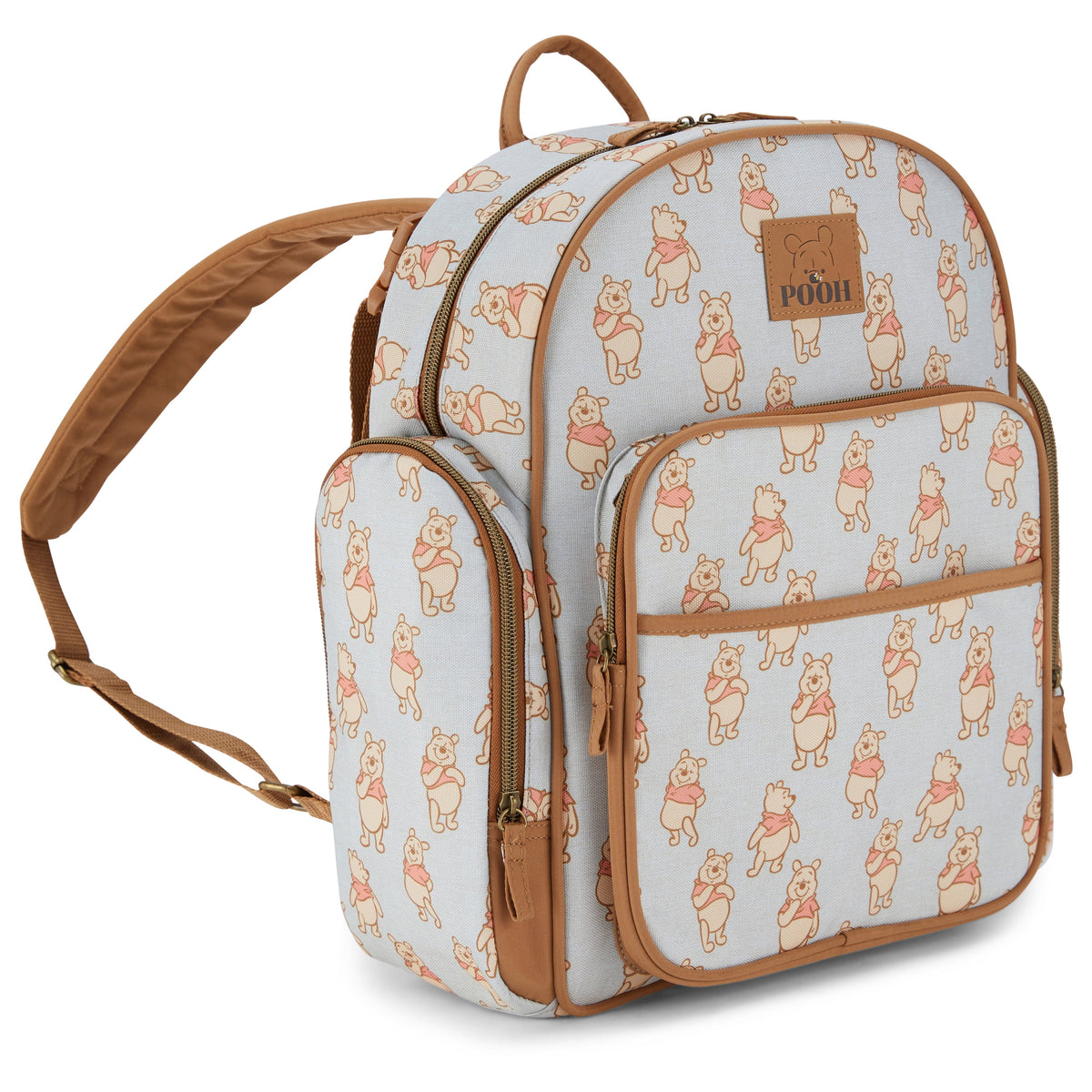 Disney Winnie The Pooh Backpack Diaper Bag with All Over Print