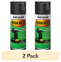 6 Pack, White, Rust-Oleum Specialty Satin High Heat Spray Paint- 12 oz