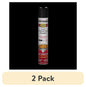 (2 pack) Black, Rust-Oleum Stops Rust Flat Turbo Protective Enamel Spray Paint-376298, 24 oz