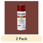 (6 pack) Orange, Rust-Oleum Stops Rust Protective Enamel Gloss Spray Paint-214084, 12 oz