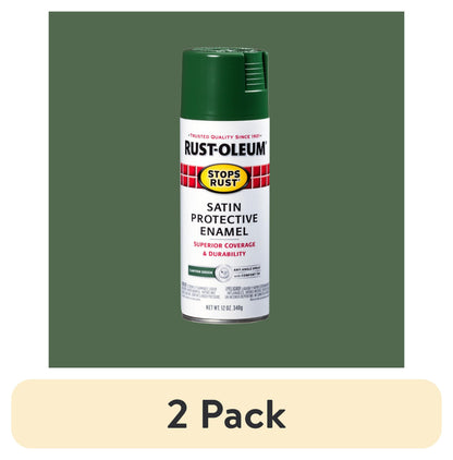 (6 pack) Orange, Rust-Oleum Stops Rust Protective Enamel Gloss Spray Paint-214084, 12 oz